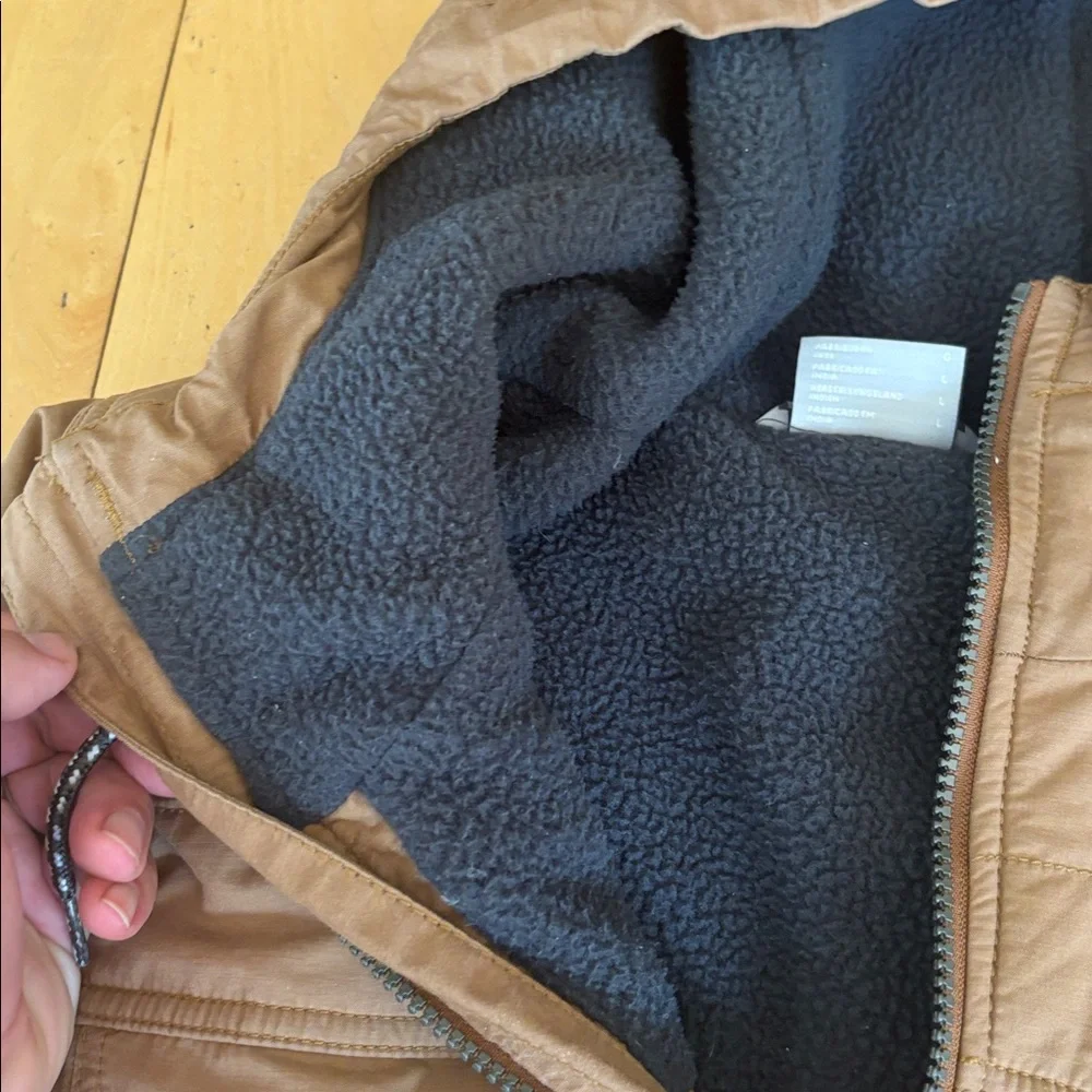 Women’s hazelnut brown hooded Columbia jacket - Picture 3 of 6